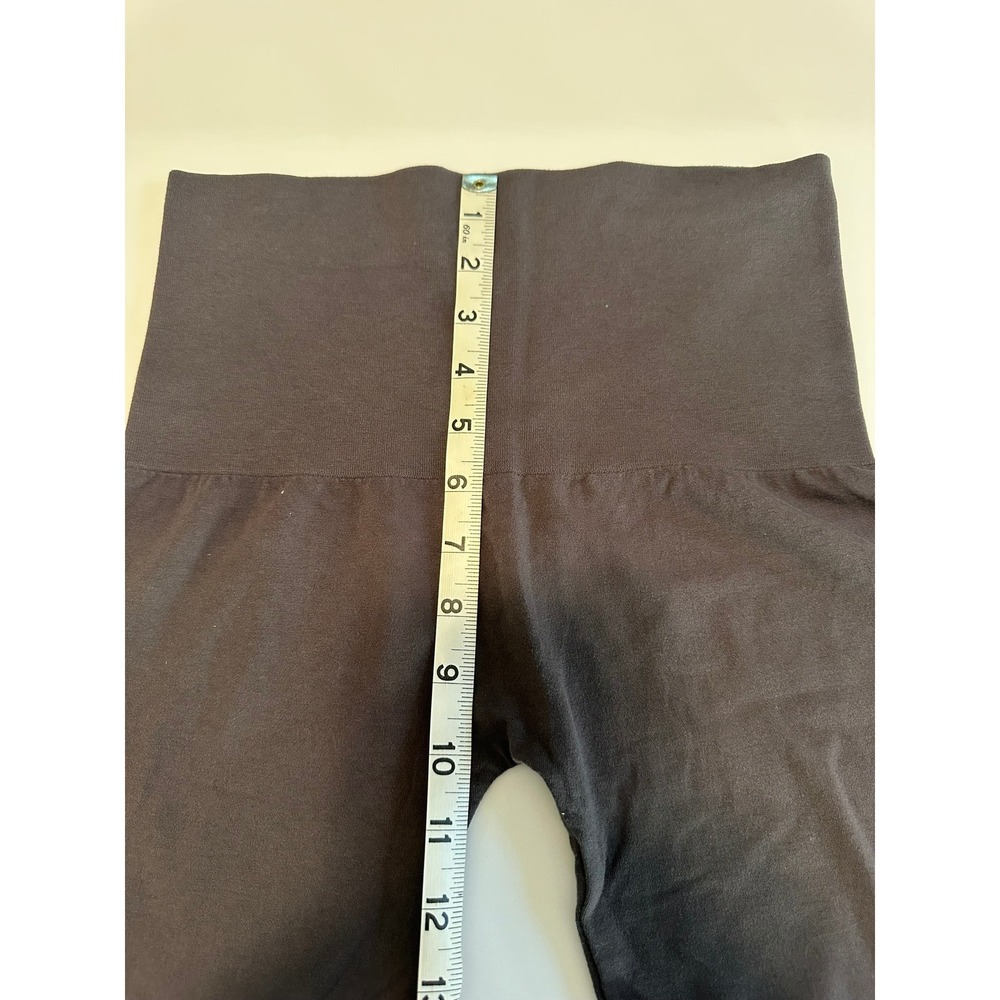 Set of M. Rena High Waisted Seamless Leggings NWT & Capris Dk. Gray Med. - Picture 12 of 13